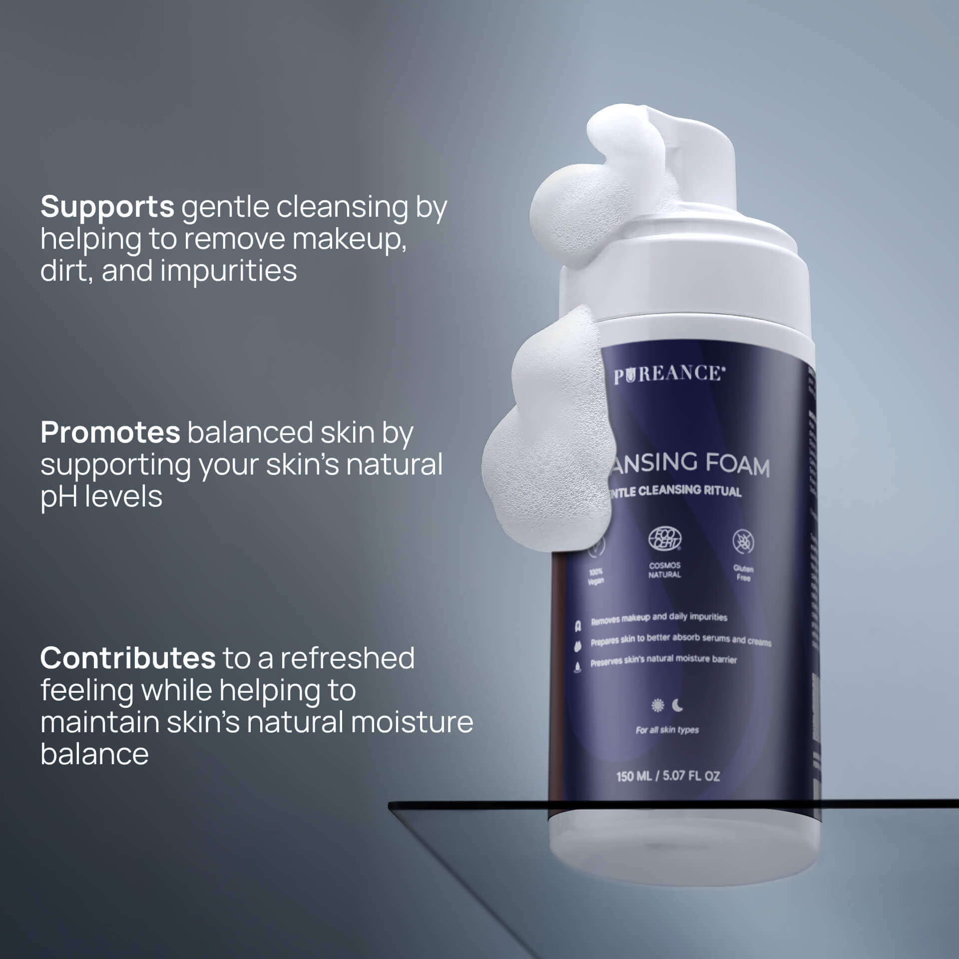 Cleansing Foam key benefits
