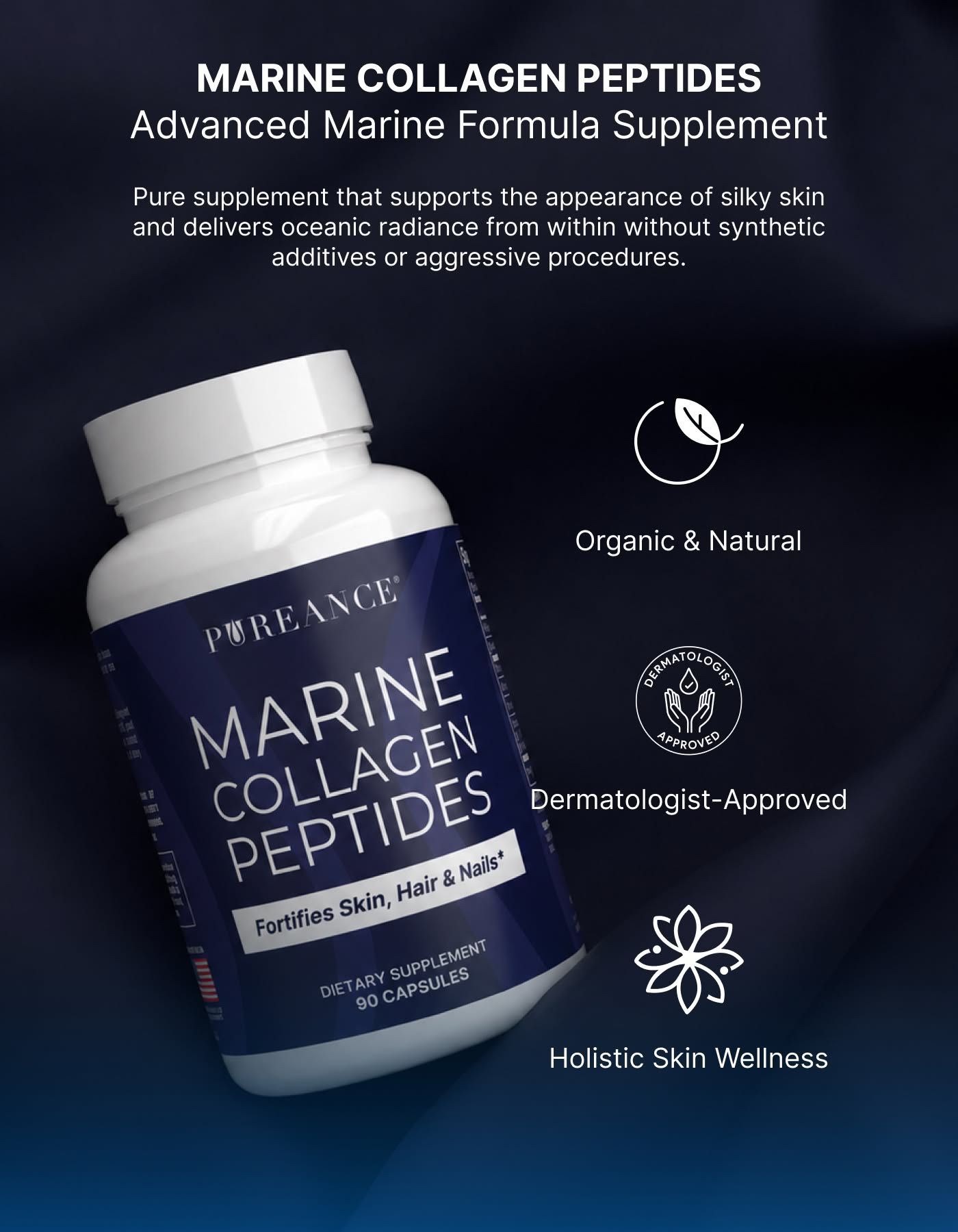 Pureance Marine Collagen Peptides for skin wellness