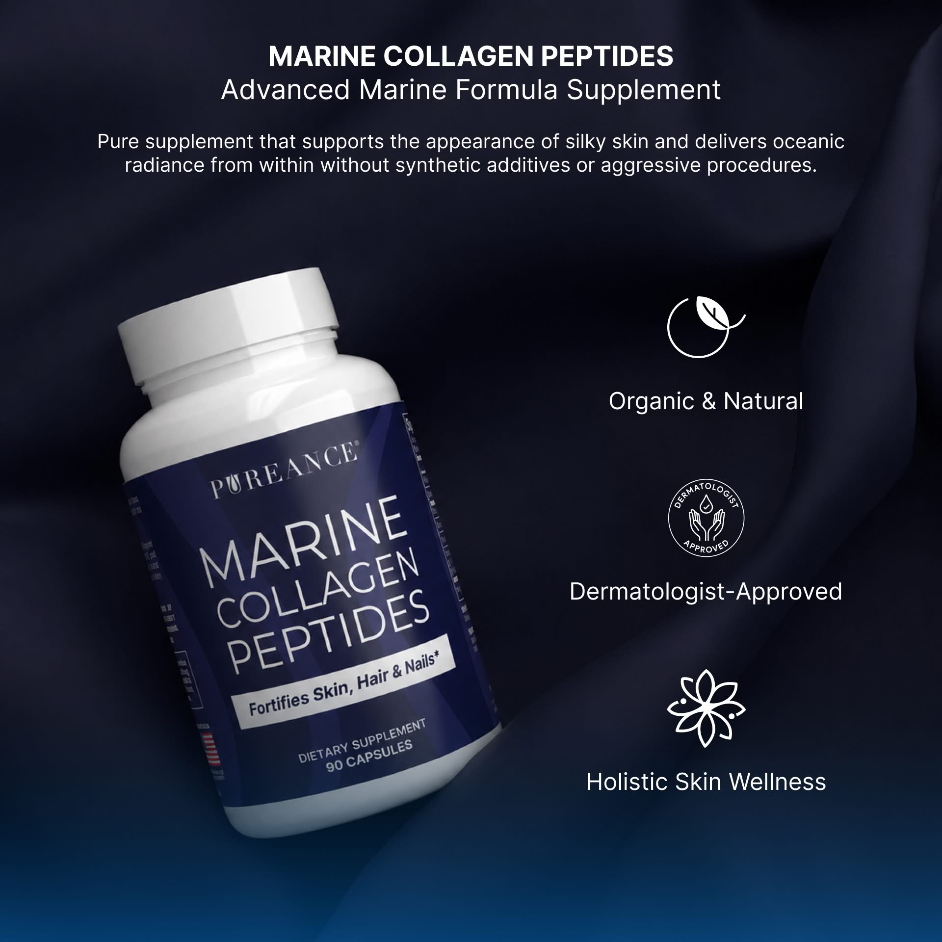 Pureance Marine Collagen Peptides for skin wellness