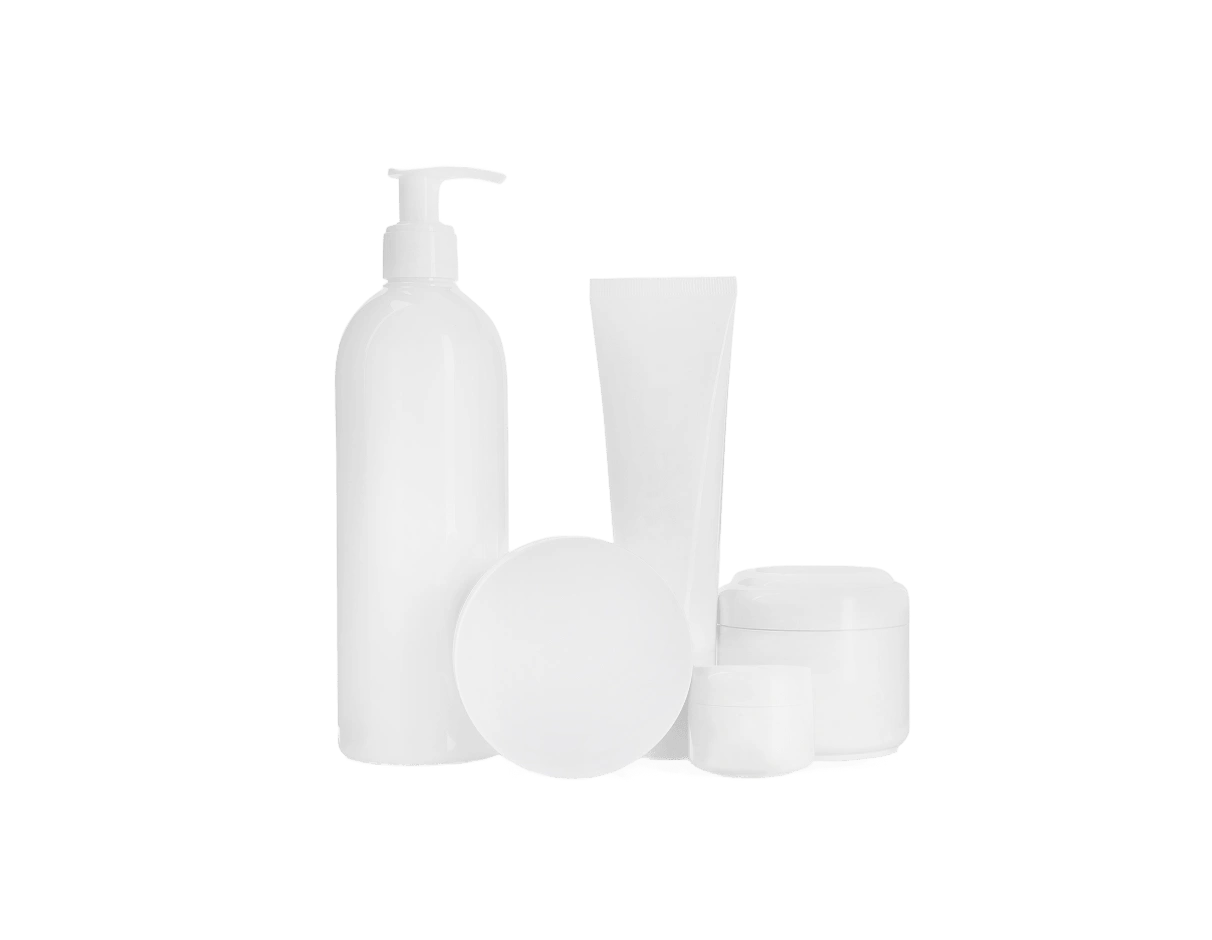 skincare product containers